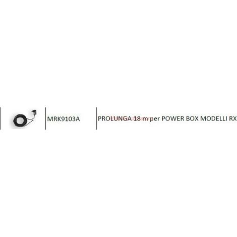 18m Verlängerungskabel für Powerbox Robotermäher Modelle RX ROBOMOW MRK9103A