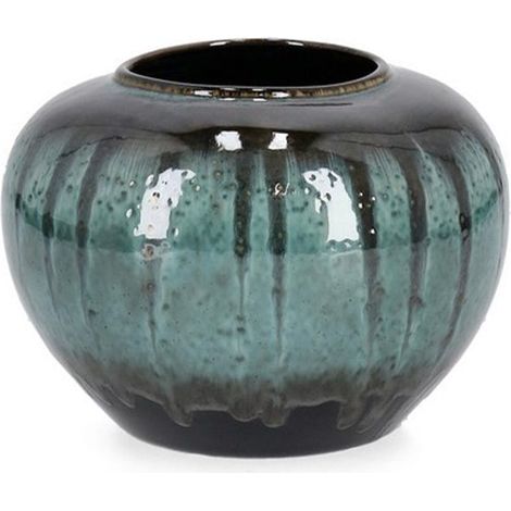 Vaso "Coira" tondo in terracotta smaltata per uso esterno Ø 25 cm
