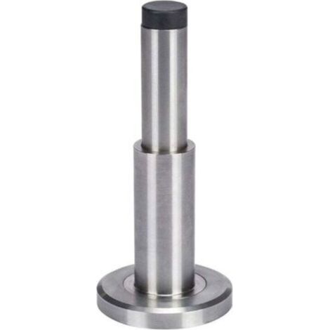 DBBEGK Butée de porte extra longue réglable en acier inoxydable 304 avec poignée de protection en caoutchouc. Butée de porte murale.