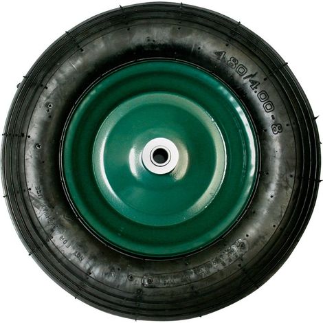 Rad Cargo WBw 16, für Schubkarre, aufblasbar, Achse 16 mm, Metalllager, Ersatz (1/2)