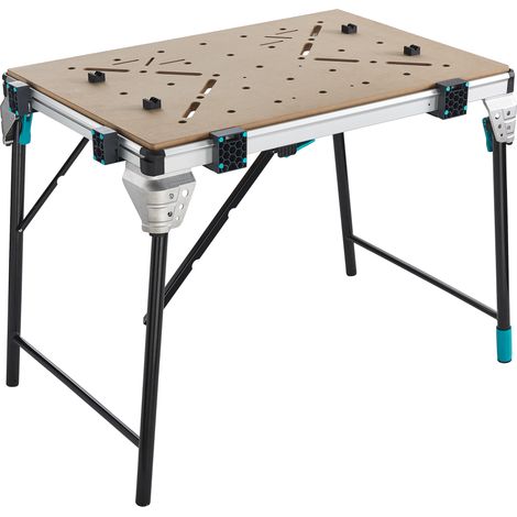 wolfcraft - Master Work 1600 - Établi Pliant Mobile - Table de Travail - réf. 6909000