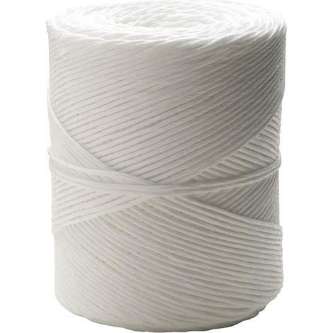 Wolf Pack 16011000 - Rafia Filo bobina, 750 G, bianco.