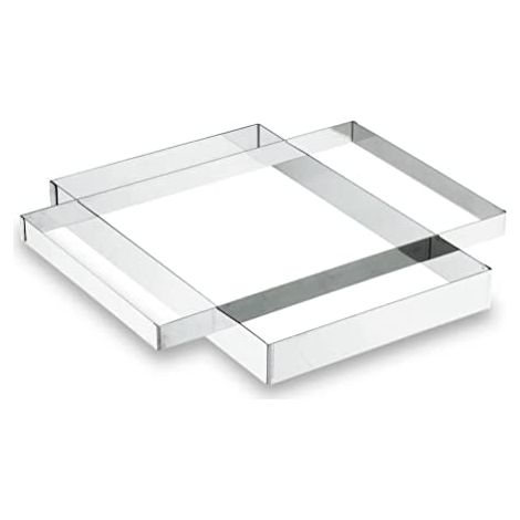 Piastra da parete Lacor acciaio inox argento 30x40 cm capacità 1 litro