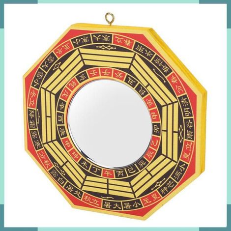 Miroir chinois Feng Shui Dent convexe Miroir Convexe/concave Bagua Feng Shui Chinois deco statue Miroir concave de 6 pouces (1/5)