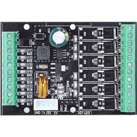 Carte de contrôle industrielle portable PLC, automate programmable, relais, fournitures d'automatisation (1/5)