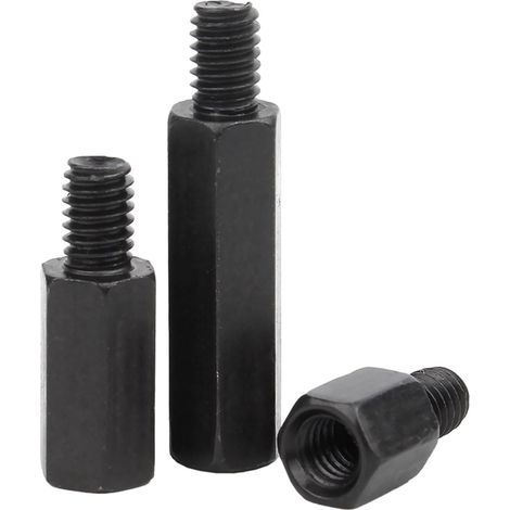 Entretoise de plaque base hexagonale en acier au carbone M3 M4 (1/5)