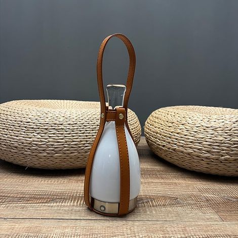 Lampe de Table Rechargeable avec Interrupteur sans Fil Tactile à intensité Variable Lampe de Table Portable en Verre pour Chambre à Coucher, Salon, Bureau Blanc