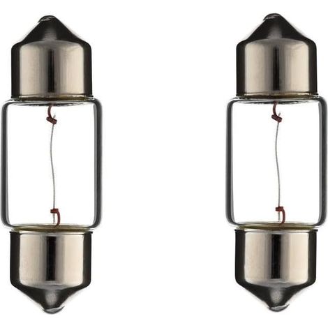 2x Ampoule SV8.5 5W 10X31 24V camion fourgon voiture tracteur véhicule agricole