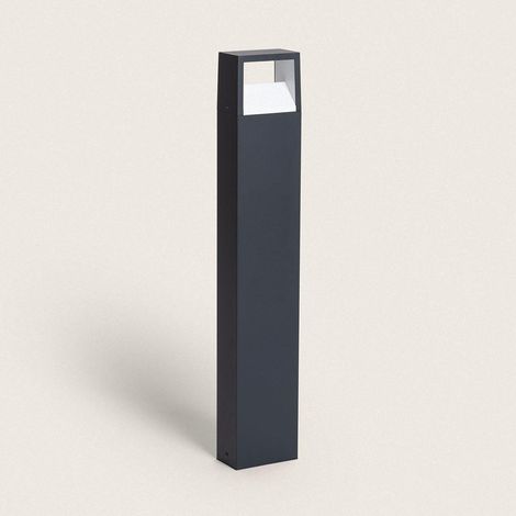 Baliza Exterior LED 9W Superficie Pie 80cm Aluminio Sheffield Antracita