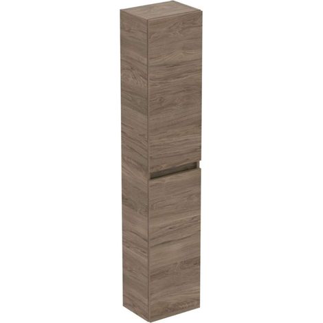 Ideal Standard Eurovit+ - Armario alto, 150x30x24 cm, 2 puertas, bisagras izq./dcha, nogal R0268Y9 (1/3)