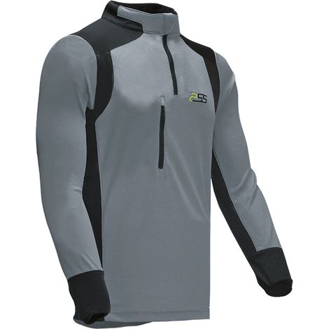 Chemise fonctionnelle PSS X-treme Skin manches longues, Gris/Noir Taille L
