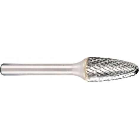 Metabo 628354000 Fresa cónica recalcada MD dentado en cruz 8x65 mm Longitud trabajo 20 mm Vástago D6 mm