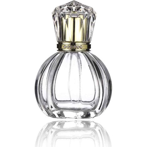 Fon Vintage-Vaporizer aus Kristallglas in Kürbisform, nachfüllbar, leerer Verdampfer, 50 ml (1/5)