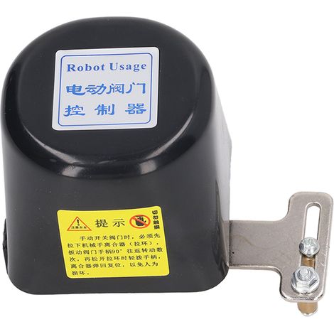 Kit alarme commande robinet gaz conduite avec motorisation électrique et détecteur fuite (1/5)