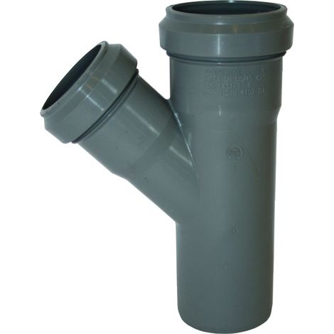 BRAGA DERIVAZIONE HTEA 45° AD INNESTO PER ACQUA FOGNA 50 mm (1/2)