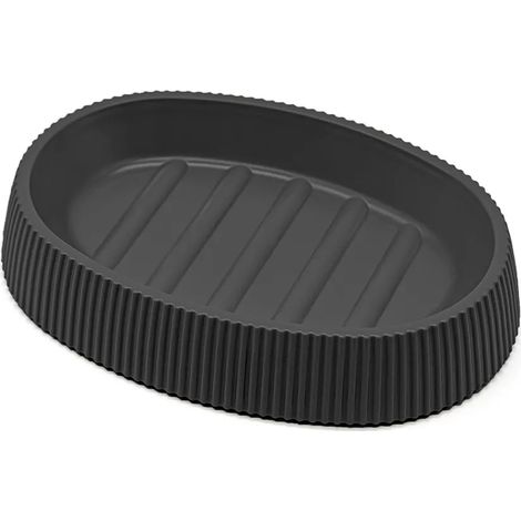 Portasaponetta Nero serie Blob (1/4)