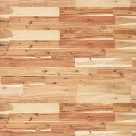 Dessus de table  Dessus de bureau  Plateau de table carré 80x80x4 cm bois massif d'acacia