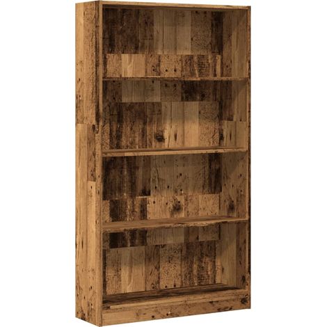 Maison Exclusive - Libreria Legno Antico 80x24x143 cm in Legno Multistrato (1/5)