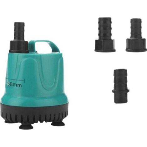 Pompe submersible, câble 1,5 m, 220-240V, ultra-silencieuse Crezuo (1/5)