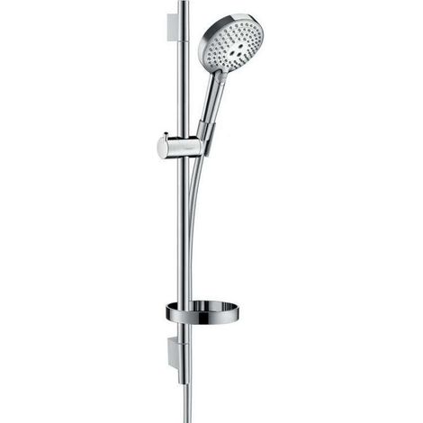 Hansgrohe Raindance Select S - Set doccia 120, 3 getti P con asta saliscendi 65 cm, cromato 27654000 (1/5)