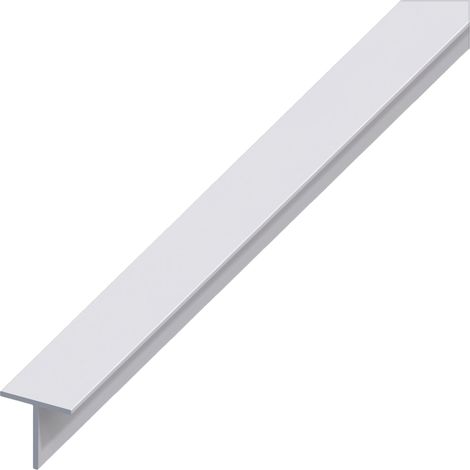 Alfer PROFILO A T ALLUMINIO Argento Satinato mm. 20x20x1,5 mt. 1 5.00 pz