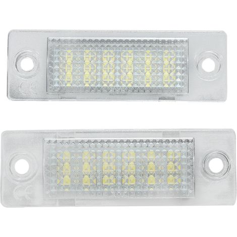 18-LED License Plate Light 12V For VW Caddy Golf Passat Touran (1/4)