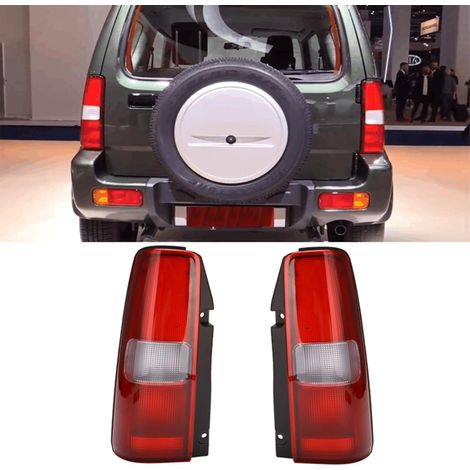 Feu arrière gauche pour Suzuki Jimny 2006-2016, bloc optique en ABS rouge – remplacement direct
