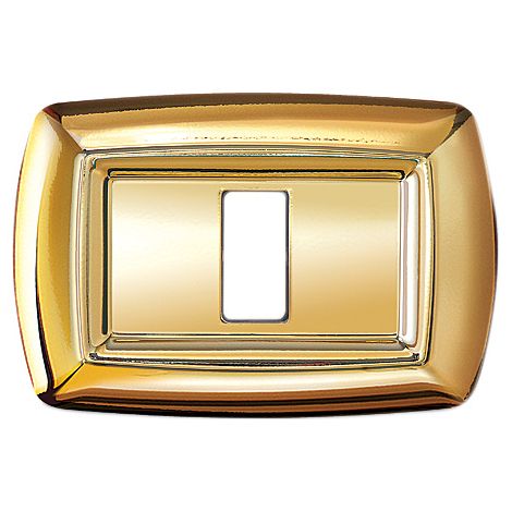 TONDO PLACCA MAGIC PLAST 1P ORO- ELETTROCANALI- 10,0 pz