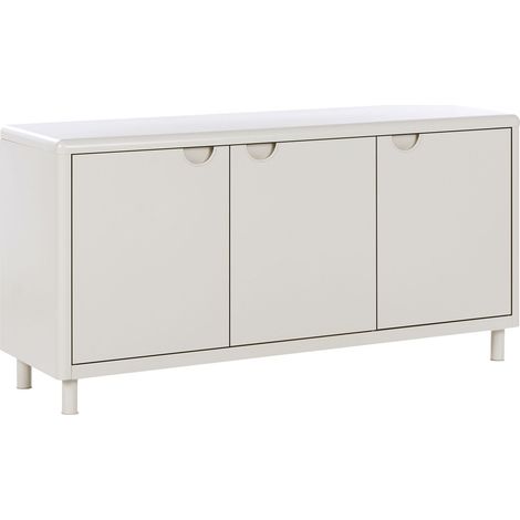 Sideboard mit 3 Türen KORVO Hellbeige