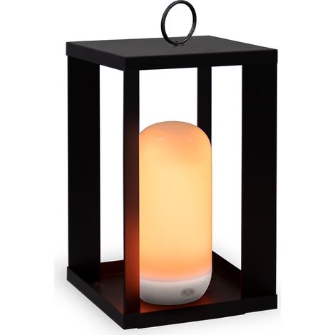 SIROCO 30 cm di altezza. Lampada decorativa senza fili per interni ed esterni. Luce LED ricaricabile via USB. Prodotto in Spagna (1/5)