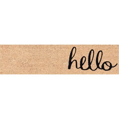 Tapis D'Entrée - 40 x 60 cm - Antidérapant - Absorbant - Pour Porte d'Intérieur ou d'Extérieur - 1 Pièce (1/5)