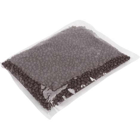 Épilation du visage, des aisselles et des jambes à la cire dure en perles, 500 g, parfum café et chocolat. Idéale pour une utilisation à domicile ou en institut de beauté. (1/5)