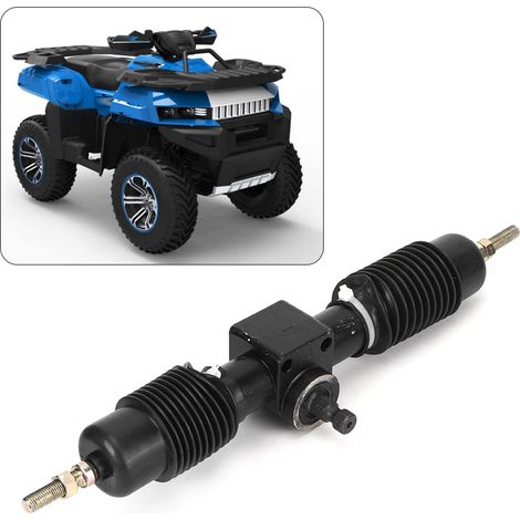 Arbre de direction assistée de 420 mm compatible avec les pièces détachées pour quads, SSV et motos (fabrication artisanale chinoise). (1/5)