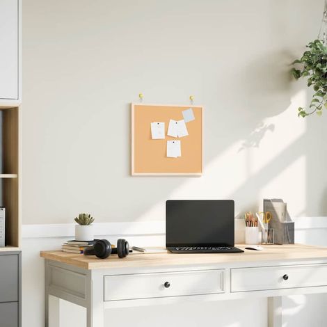 Teenpull – Korktafel mit massivem Kiefernholzrahmen 40x40 cm (1/5)