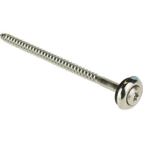 Reidl Spenglerschrauben 5 x 280, TORX, Dichtscheibe 15 mm, 3-teilig, A2 blank (1/2)