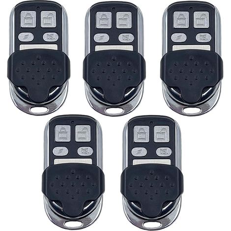 Lot de 5 télécommandes de rechange pour porte de garage 433,92 MHz pour LiftMaster/MotorLift/Chamberlain 4330E 4333E 4335E 94330E 94333E 94334E 94335E (1/5)