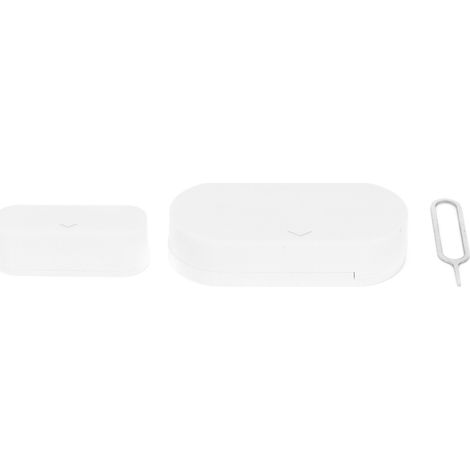 Intelligenter magnetischer Tür- und Fenstersensor, drahtloser Türdetektor mit Sicherheitsalarm für den Heimgebrauch (3 V) (1/5)