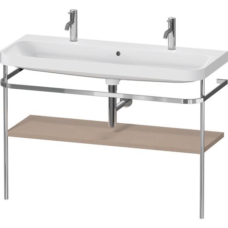 Set c-bonded Duravit Happy D.2 Plus con soporte metálico,