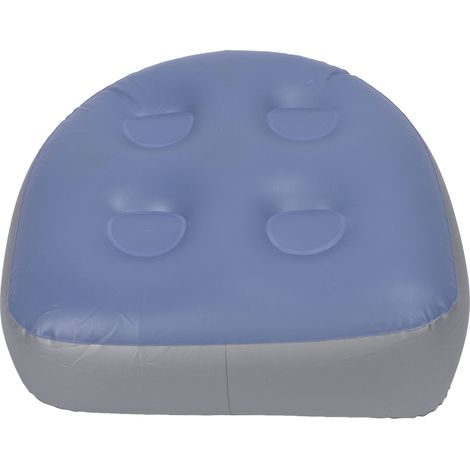 Coussin gonflable pour spa, bain à remous, jacuzzi, imperméable, coussin de dossier pour baignoire, spa et piscine, bleu (1/5)