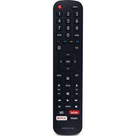 Télécommande de Remplacement Compatible avec TV Hisense EN2BB27H (1/5)