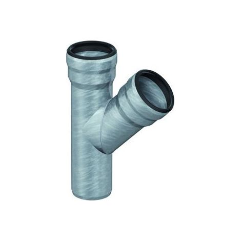 ACO Einfachabzweig GMX DN40x40x45Gradx1,5 E50045044, 0174.13.15