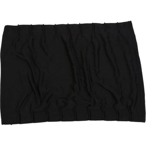 Rideau de fenêtre côté voiture 2 pièces 50 cm, pare-soleil protection UV réglable pour véhicule, cantonnière anti-éblouissement (1/4)