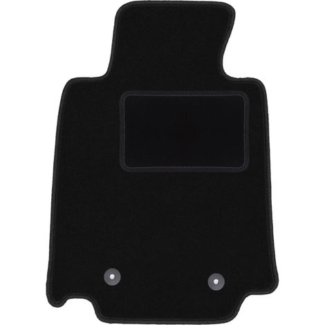 Alfombrilla de conductor negra para Nissan 370Z coupé y roadster (2009-2020)