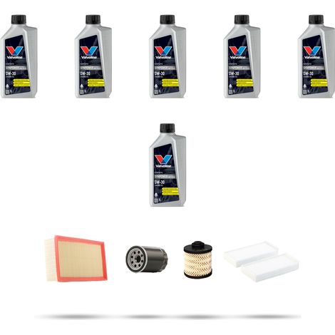 Kit tagliando 4 FILTRI e 6L OLIO compatibile con Citroen Spacetourer 2.0 BlueHDi 110kw dal 2016 (1/5)