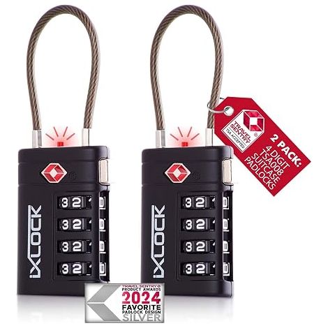 Cadenas Cadenas TSA Câble Noir (1/5)