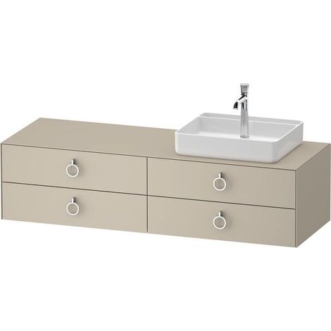 DURAVIT WT4995R60600000 Console-WTU murale White Tulip 550x16