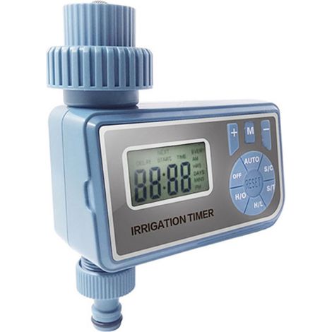 Dispositivo de riego multifuncional programable para jardines exteriores, aspersor inteligente. (1/5)