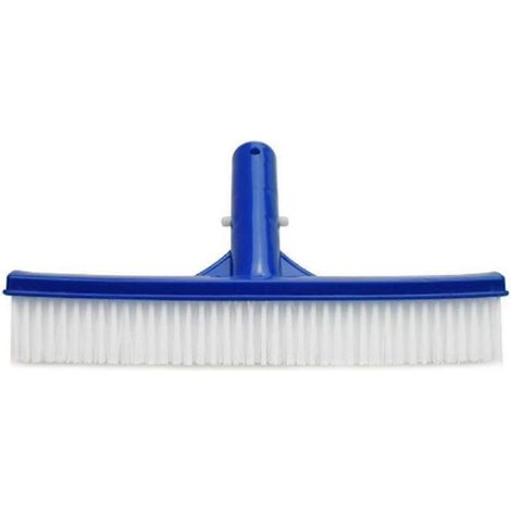 25 cm (10 Zoll) lange Poolbürste für Boden und Wände. Strapazierfähige Nylonbürste zur Reinigung von Poolwänden, Fliesen und Boden.