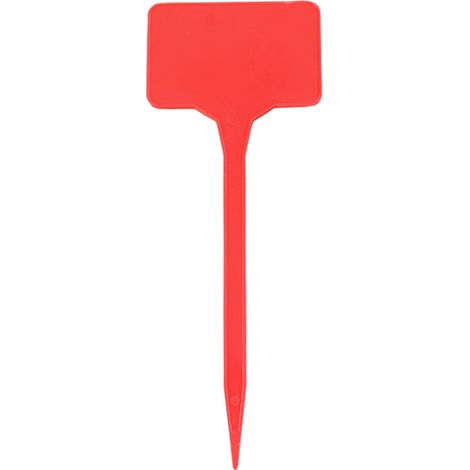 Étiquettes de Jardinage en Plastique Rigide 14,6 x 5,5 cm - Lot de 100 Pièces Épaisses et Surélevées pour Identification des Plantes et Fleurs - Idéales pour Pots et Serres-x (1/2)