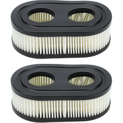 2 pièces de filtre à air nettoyant, cartouche de remplacement 593260, compatible avec les moteurs de tondeuses à gazon série 675EXI, modèles 103 et M02 (1/5)